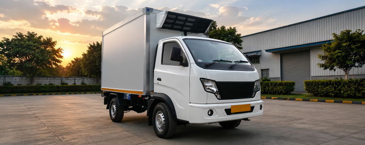 Sub Zero refrigerated truck for e-commerce retail logistics